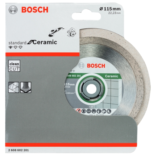 Disco Diamantado Bosch Cerámica Azulejo 4-1/2 115mm 2608602201